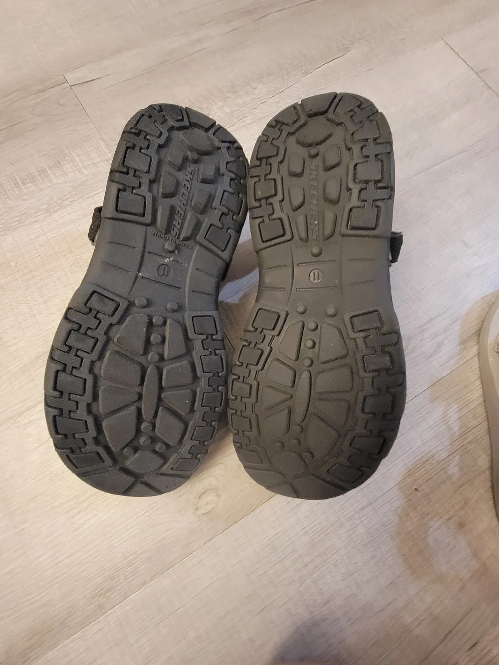 Skechers Men's Black Slip-On Sandal Clogs